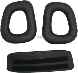 Almohadillas de repuesto para auriculares Logitech G35, G930, G430, F450 - Imagen 1 de 10