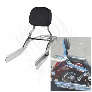 Portaequipajes cromado Sissy barra respaldo para HONDA 2003-2006 VTX1300 N/R/S 04 05 - Imagen 1 de 9