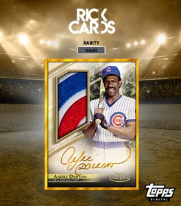 ⭐$9.99/ea TOPPS BUNT DIGITAL 21 GOLD LABELS Golden Greats Sig ICONIC Variation⭐ - Photo 1 sur 11