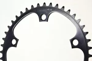 Encadenante Shimano Dura Ace negro 130BCD 44T hecho en Japón - Imagen 1 de 1