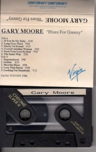 Gary Moore RARE PROMO ADVANCE CASSETTE TAPE Blues For Greeny (not CD) - Picture 1 of 1
