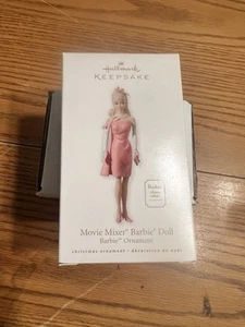 Hallmark Keepsake Barbie "Movie Mixer" Barbie Fashion Model Doll Ornament 2010 - Picture 1 of 3