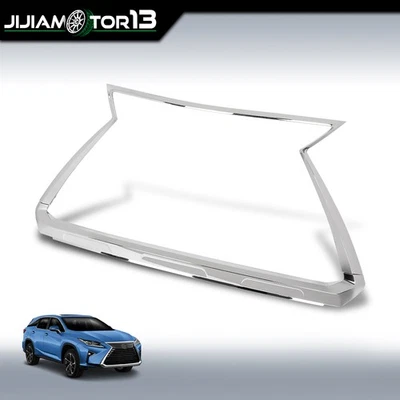 Ajuste para 16-19 Lexus RX350 RX450H Base Deportiva Superior e Inferior Moldura Cromada Foto 1 de 4
