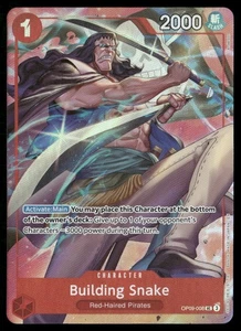 Building Snake - One Piece Promotion - Mint, Unplayed - OP09-008 - Picture 1 of 2