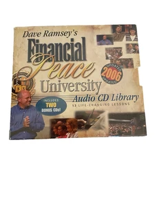Dave Ramsey's Financial Peace University Audio CD Library 13 Lessons 2 Bonus CDs - Picture 1 of 3