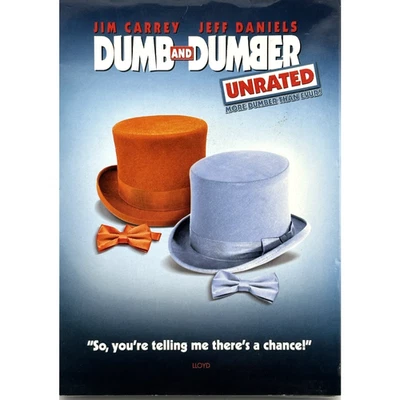 DUMB AND DUMBER (1994) Unrated DVD Carrey Daniels - NIW Unopened - Image 1 of 4