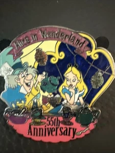 Disney Alice in Wonderland 55th Anniversary Limited Edition Pin From 2006 - Picture 1 of 5