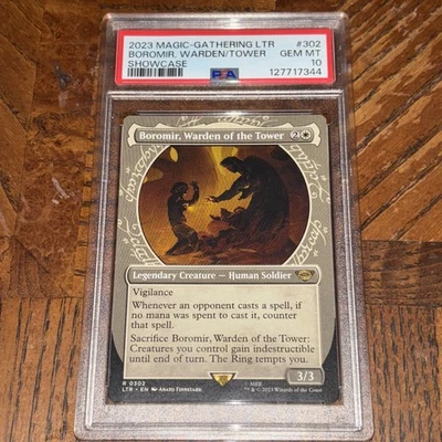 Boromir, Warden of the Tower (Showcase) Universes Beyond: LOTR PSA 10 - Image 1 of 2