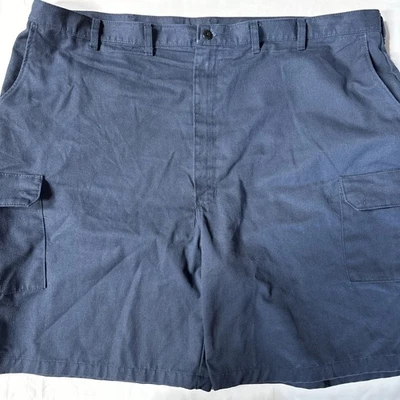 Pantalones cortos de trabajo cargo Red Kap para hombre azul marino talla 50 con entrepierna de 9” Foto 1 de 4