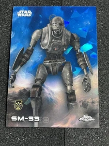 2025 Topps Chrome Sapphire Star Wars #99 SM-33 - Picture 1 of 2