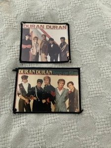 Vintage Duran Duran Rock Band Patches - Lot of 2 - Foto 1 di 2