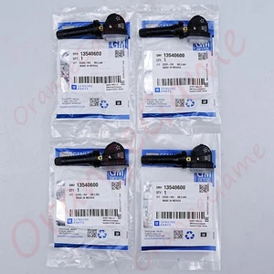 4PCS OEM 13540600 TPMS Tire Pressure Sensor For Buick Cadillac Chevrolet - Picture 1 of 8