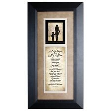 Dexsa Prayer for My Mom Wood Frame Wall Plaque for Mother&#8217;s Day, Birthday 