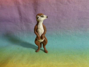 Standing Miniature PVC Meerkat Figure  - Picture 1 of 5