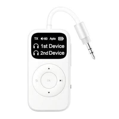 Transmisor y receptor Bluetooth SoundSync Pro para avión fácil configuración Bluetooth... Foto 1 de 4