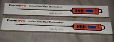 Lot of 2 - ThermoPro Meat Thermometer Instant Read Digital Cooking Oven Grill