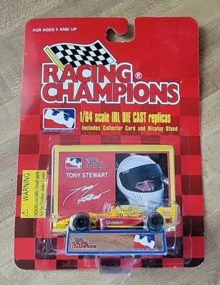 1996 Racing Champions TONY STEWART #20 Glidden Indy Car  Limited Diecast 1/64  A - Image 1 of 4