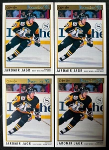 (4) 1991-92 O-Pee-Chee Premier #24 Jaromir Jagr Pittsburgh Penguins - Picture 1 of 2