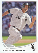 2013 Topps Chicago White Sox Baseball Card #580 Jordan Danks