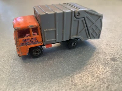 1979 Matchbox Lesney Superfast #36 Refuse Garbage Truck Vintage Colectomatic - Image 1 of 4