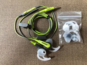 Bose Soundsport In-ear Earphones Wired Headset 3.5mm For Apple Version Green - Picture 1 of 7