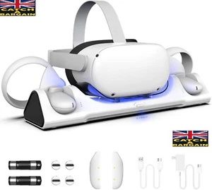 ZYBER Ladestation mit LED Licht VR Ständer für Meta Oculus Quest 2 (E760) - Bild 1 von 12