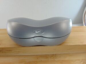 Nike Sunglasses Case Gray Clamshell Hardcase Plastic I-LID Shape Vintage MINT