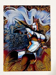 "Lady Death 1 (1994) Serie I #40 "Lady Death #3 Cubierta" Tarjeta Base Cromo 🙂 - Imagen 1 de 2