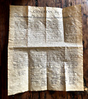 Authentische Reproduktionen Unabhängigkeitserklärung auf antikem Pergamentpapier