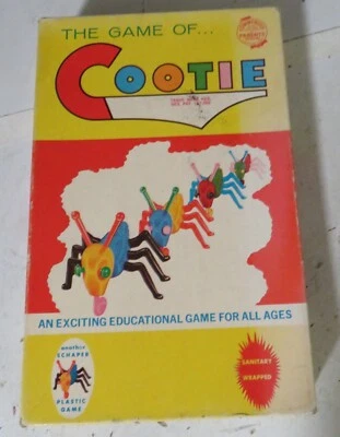 Vintage Cootie Game 1949 Schaper #200 Not Complete Des Pat. 167,006 Missing 2 pc - Image 1 of 4