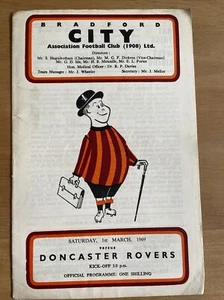Bradford City Football Programme 1968/69 - Picture 1 of 1