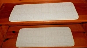 13 Step 9" X 25" + LANDING 21" X 25" Tufted Wool Carpet Stair Treads . - Picture 1 of 5