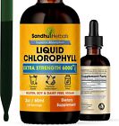 Liquid Chlorophyll Drops 2 Oz., Internal Deodorizer Energy Booster 50mg