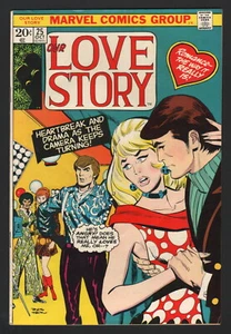 OUR LOVE STORY #25, 1973, MARVEL COMICS, VF+ CONDITION - Picture 1 of 1