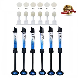 Compuesto híbrido de curación ligera dental universal DENTEX A1/A2/A3/A3.5/B1/B2 - Imagen 1 de 26
