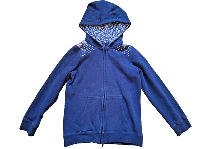 Girls Hoodie, Blue With Sequins, TU, Age 10 Years - Image 1 of 2