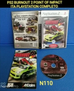 PS2 BURNOUT 2 POINT OF IMPACT ITA PLAYSTATION COMPLETO ITALIANO - Foto 1 di 4