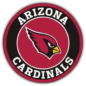 "Calcomanía pegatina parachoques con logotipo deportivo de los Arizona Cardinals NFL ""TAMAÑOS" - Imagen 1 de 1