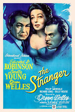 1946 THE STRANGER MOVIE POSTER A3 PRINT