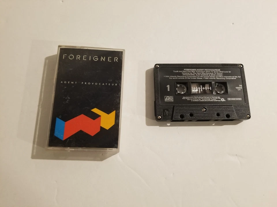 Foreigner - Agent Provocateur - Cassette Tape - Image 1 of 1