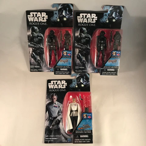 STAR WARS - ROGUE ONE - Director Krennic Imperial Death Trooper 3.75" - Lot of 3 Cover