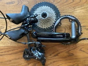 Sram 1 X 11 Speed Hydraulic Groupset. Mix Of Force Apex Rival Etc Road Gravel - Picture 1 of 20