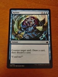MTG Refute - Foundations - 0048 Counter Spell  - Bild 1 von 2
