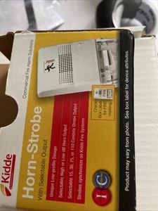 Edwards/Kidde EG1F-HDVM Corno/Strobo SPEDIZIONE VELOCE LO STESSO GIORNO - Foto 1 di 5