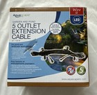 Aquascape Garden Pond LED Light Extension Cord 5 Universal 2-pin Connectors 25