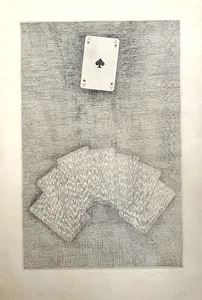 Gregory Masurovsky gravure originale signée 1972 surréalisme american artist art - Picture 1 of 1