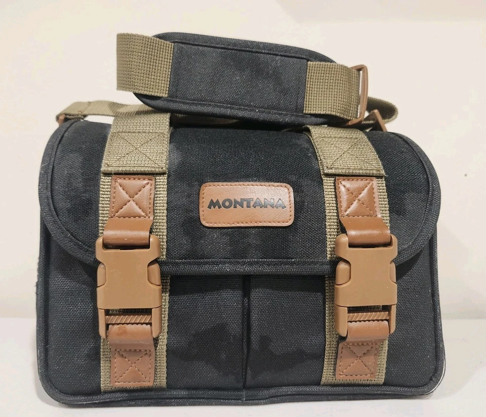 Retro Canon Green Camera Shoulder Strap DSLR Carry Case Bag DSLR 12x7x8 - Image 1 of 4