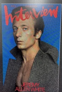 JEREMY ALLEN WHITE - Interview Magazine - Fall 2025 - Issue 563 - Picture 1 of 1