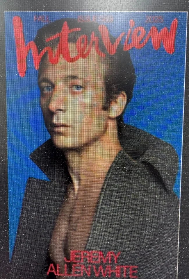 JEREMY ALLEN WHITE - Interview Magazine - Fall 2025 - Issue 563 - Image 1 of 1