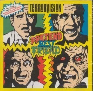 Terrorvision Pretend Best Friend double CD UK Total Vegas 1994 with prints b/w - Image 1 of 2
